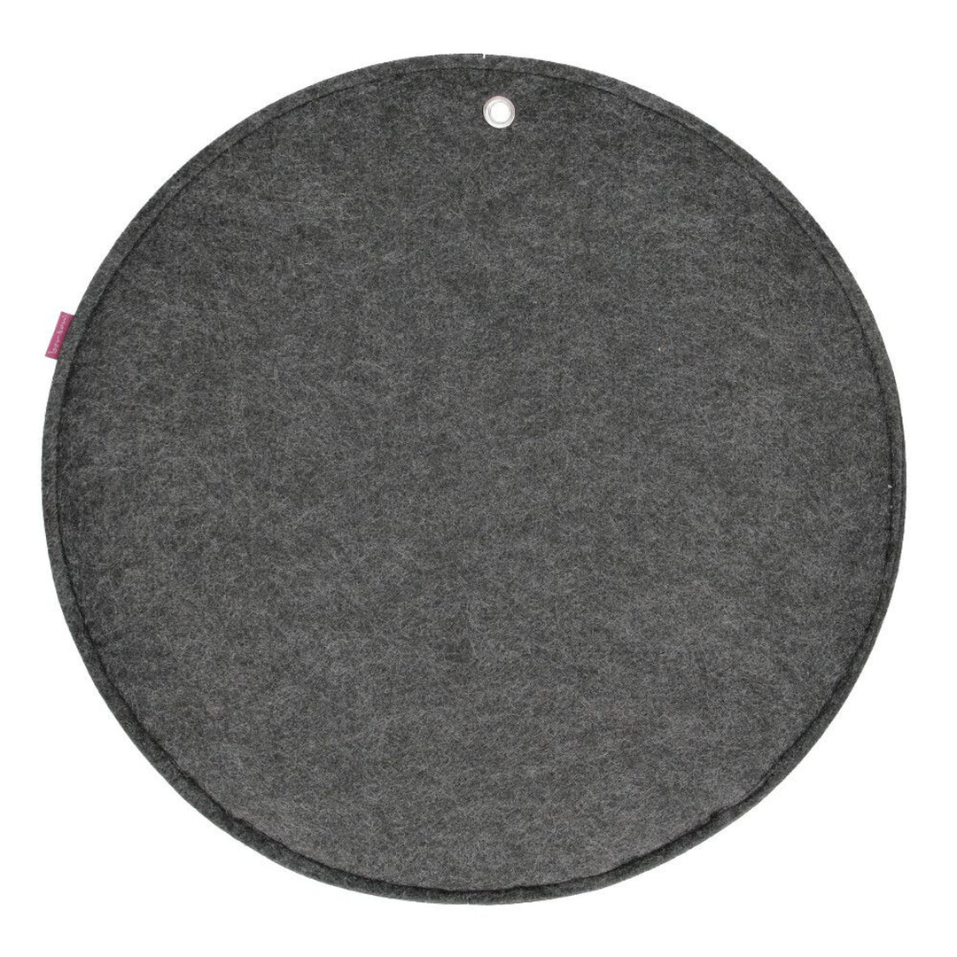 Roda organizadora de parede grande com bolsos antracite XL - 45 cm