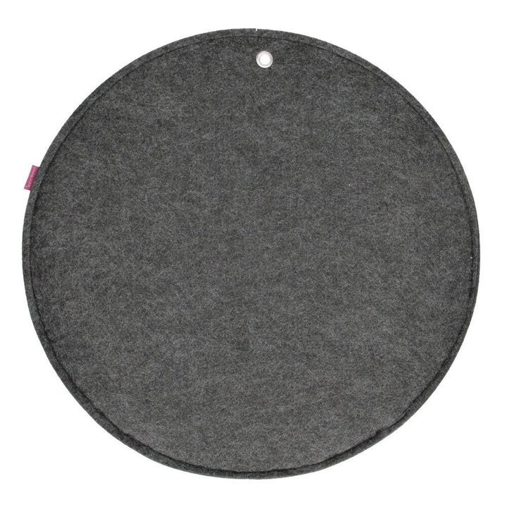 Roda organizadora de parede grande com bolsos antracite XL - 45 cm