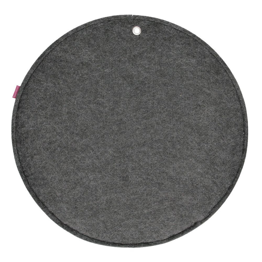 Roda organizadora de parede grande com bolsos antracite XL - 45 cm