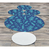 Conjunto Trivet Redondo em Feltro 1 + 4 - JUNIPER