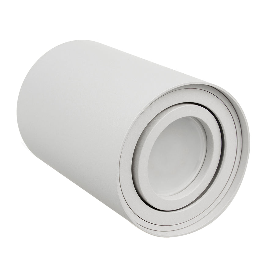 Maclean Plafond Redondo Blanco MCE422 + Bombilla LED GU10 5W 4000K
