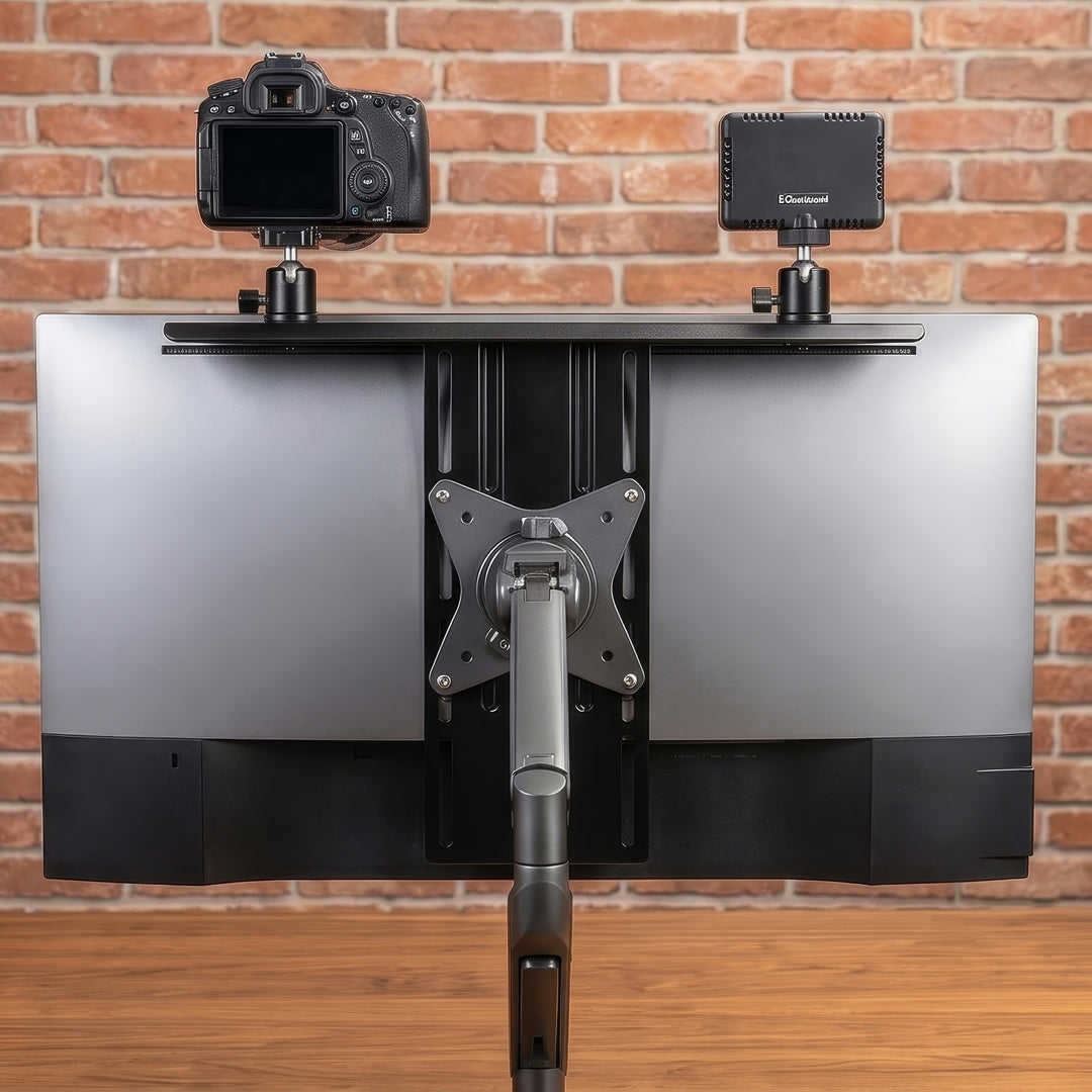 NanoRS RS464 Soporte / Estante para Cámara / Videocámara / Iluminador All-In-One, YouTube, VESA 100x100