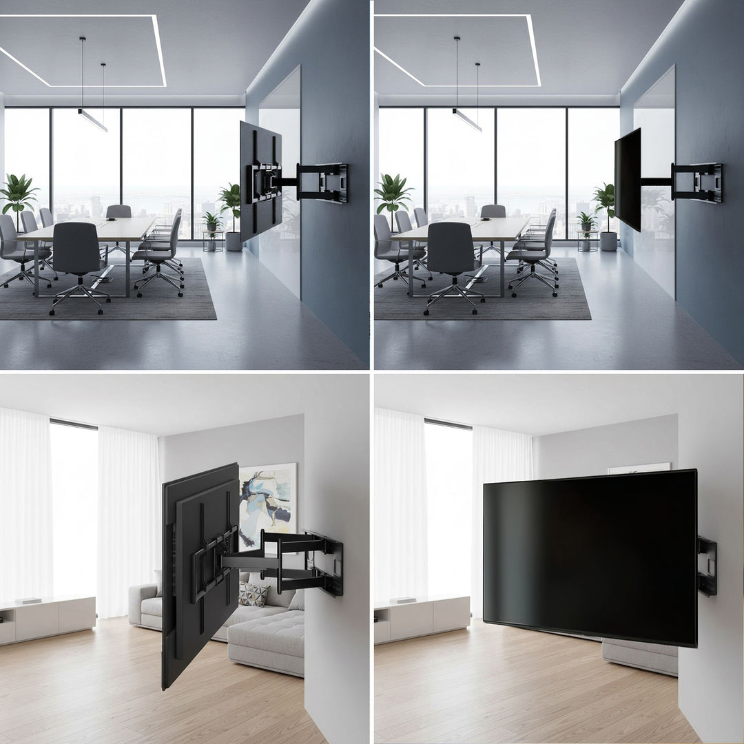 Suporte TV Maclean MC-482 Económico, VESA 900x600 máx., 60-120", 120 kg, Preto