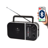 Rádio AM/FM analógico portátil Blow RA6, alimentado por bateria e rede elétrica