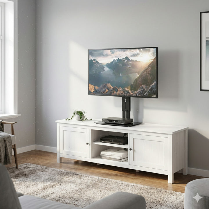 Soporte de pared para TV con estante Maclean, máx. 20 kg, máx. VESA 200x200, para TV de 15-42", MC-451