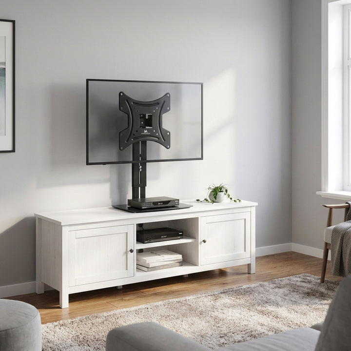 Soporte de pared para TV con estante Maclean, máx. 20 kg, máx. VESA 200x200, para TV de 15-42", MC-451