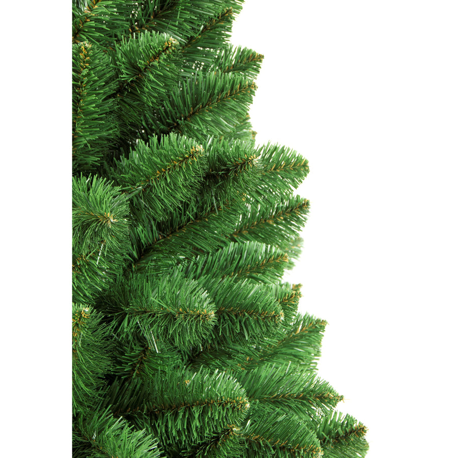 Árvore de Natal artificial Damich, pinheiro, decoração de Natal com suporte em PVC de 180 cm