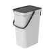 Caixote do lixo Keden Systema Q 12L cor cinza