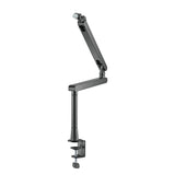 Suporte profissional para microfone Maclean MC-971, suporte universal, braço articulado, máx. 2 kg