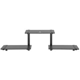 Estante modular de três níveis Maclean MC-974, prateleira de parede, carga máxima de 30 kg