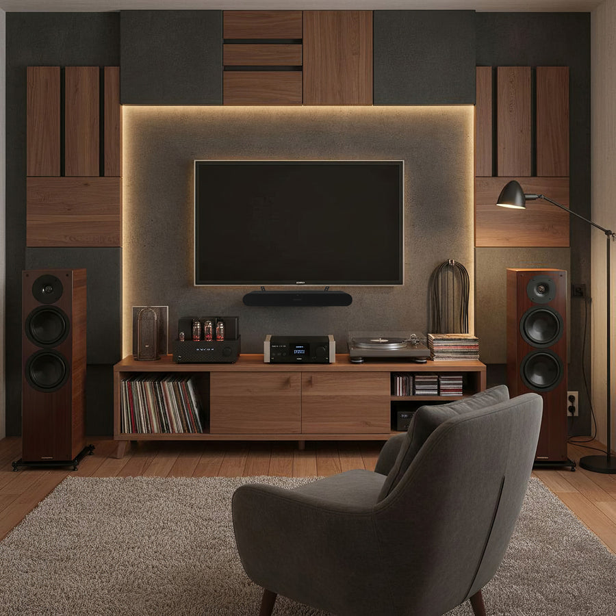 Maclean MC-975 Soporte para Altavoces Sonos Ray, Soporte Adaptador Estándar VESA, Carga máxima 2 kg