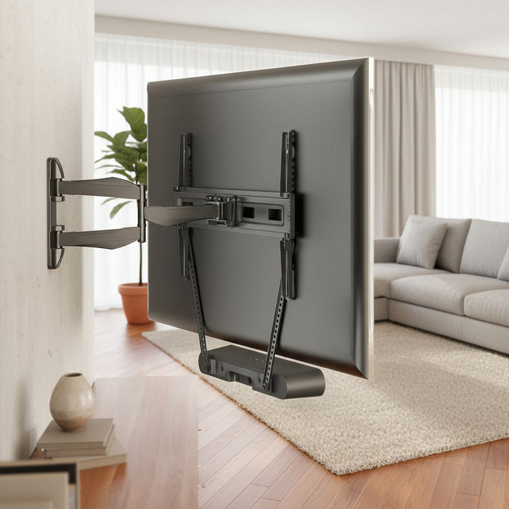 Suporte de coluna Maclean MC-975 para Sonos Ray, suporte adaptador padrão VESA, carga máxima de 2 kg