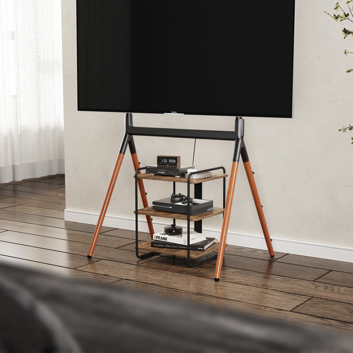 Elegante estante com 3 prateleiras Maclean MC-978, estante com prateleiras, carga máxima de 90 kg, 454 x 400 x 496 mm