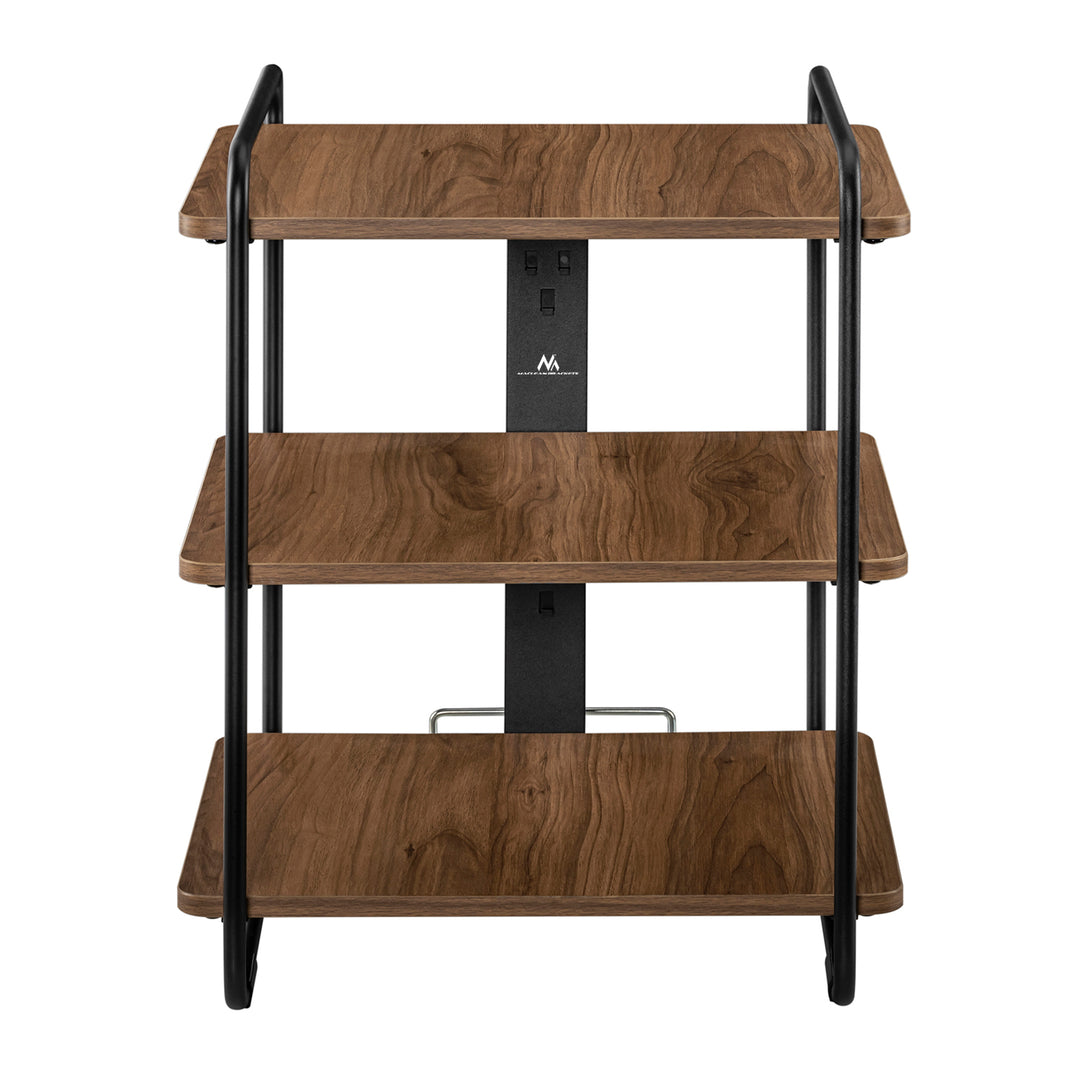 Elegante estante com 3 prateleiras Maclean MC-978, estante com prateleiras, carga máxima de 90 kg, 454 x 400 x 496 mm