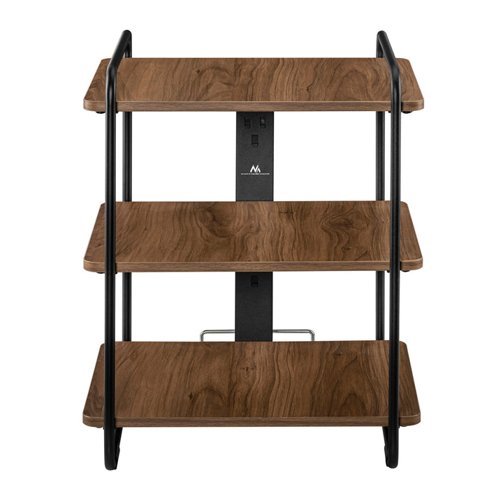 Elegante estante com 3 prateleiras Maclean MC-978, estante com prateleiras, carga máxima de 90 kg, 454 x 400 x 496 mm
