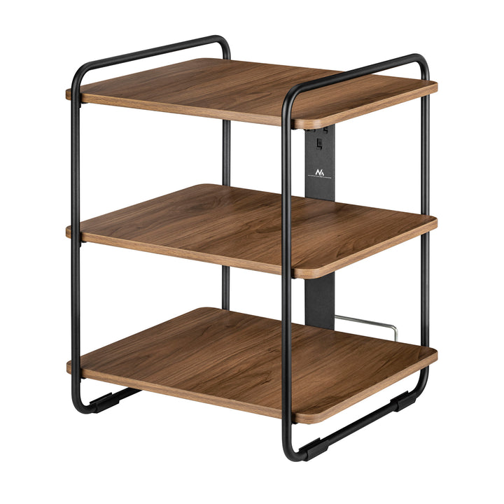Elegante estante com 3 prateleiras Maclean MC-978, estante com prateleiras, carga máxima de 90 kg, 454 x 400 x 496 mm