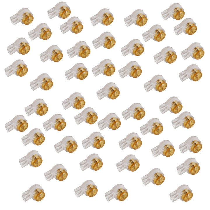 50x Conectores rápidos Gel Phone para ligação rápida de 2 condutores de cabo de 0,2 a 0,65 mm
