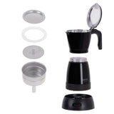 Moka Camry CR 4415B Cafetera eléctrica de 300 ml para 6 tazas de café espresso
