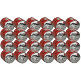24 cartuchos de gás Alpen Camping de 400 ml. Certificado: PI 0437, em conformidade com a norma EN417, propano-butano, temperatura de funcionamento de -10 °C a +40 °C, sistema GAS STOP IK006.