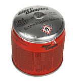 12x cartucho de gas Alpen Camping 400ml. certificado: Pi 0437, cumple con EN417, propano-butano, rango -10°c a + 40°c, sistema GAS STOP IK006