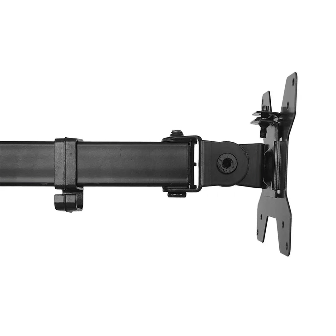 Suporte para monitor duplo Maclean MC-967, vertical, para monitores OLED QLED LCD e LED de 13 a 27 polegadas, VESA 75x75 e 100x100, máx. 9 kg