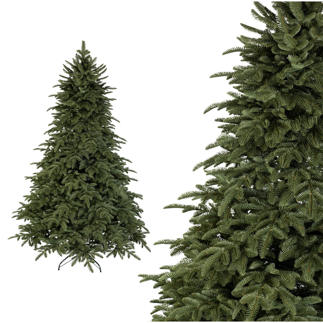 Árbol de Navidad artificial Novatom, abeto Nordmann, snaptree, 180 cm, JNSPE180