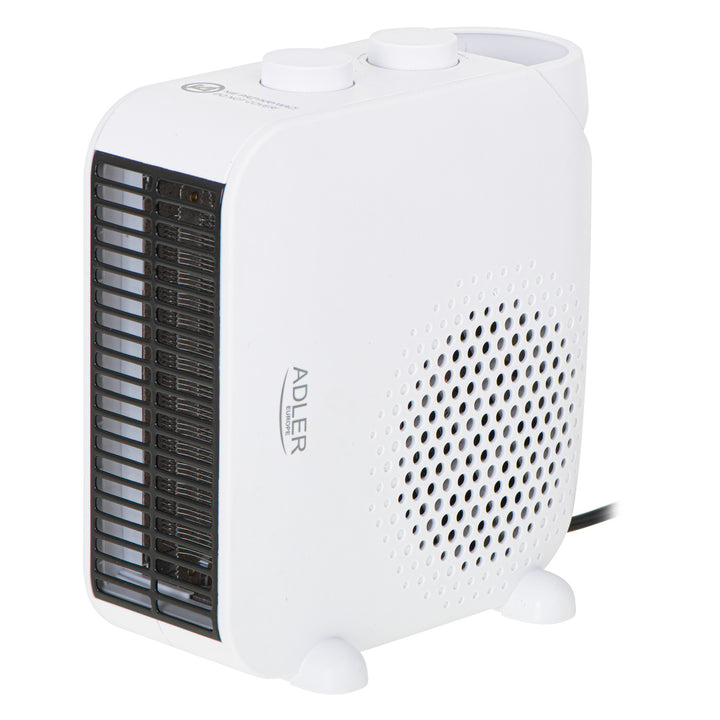 Adler AD 7725 Ventilador calefactor, Multifunción, Termoventilador, 2000W, Color blanco