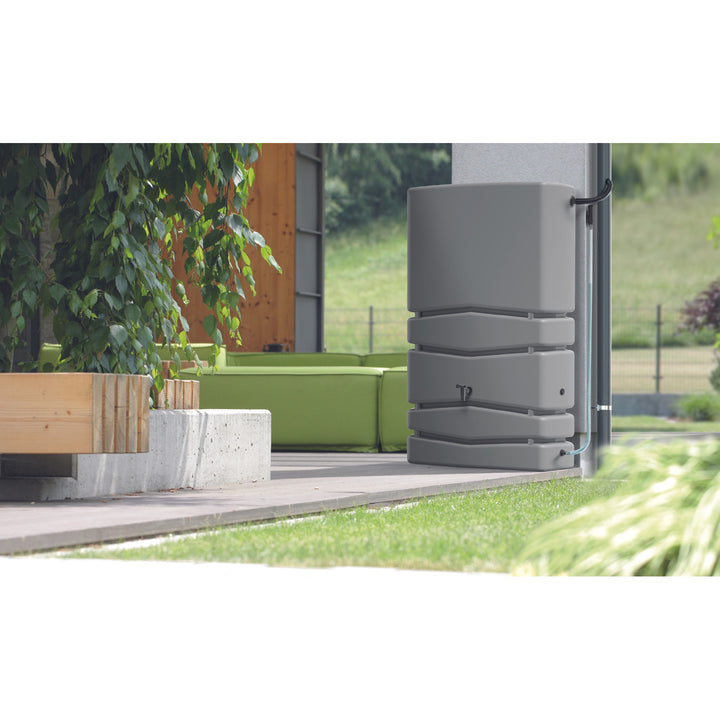 Depósito de Águas Pluviais Aqua Tower - Cinza 350 l. IDTC350-429U Prosperplast