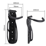 2x Suporte de parede para bicicleta Maclean, vertical, aço, carga máxima 30 kg, MC-432