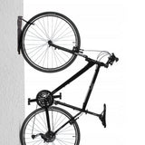 2x Suporte de parede para bicicleta Maclean, vertical, aço, carga máxima 30 kg, MC-432