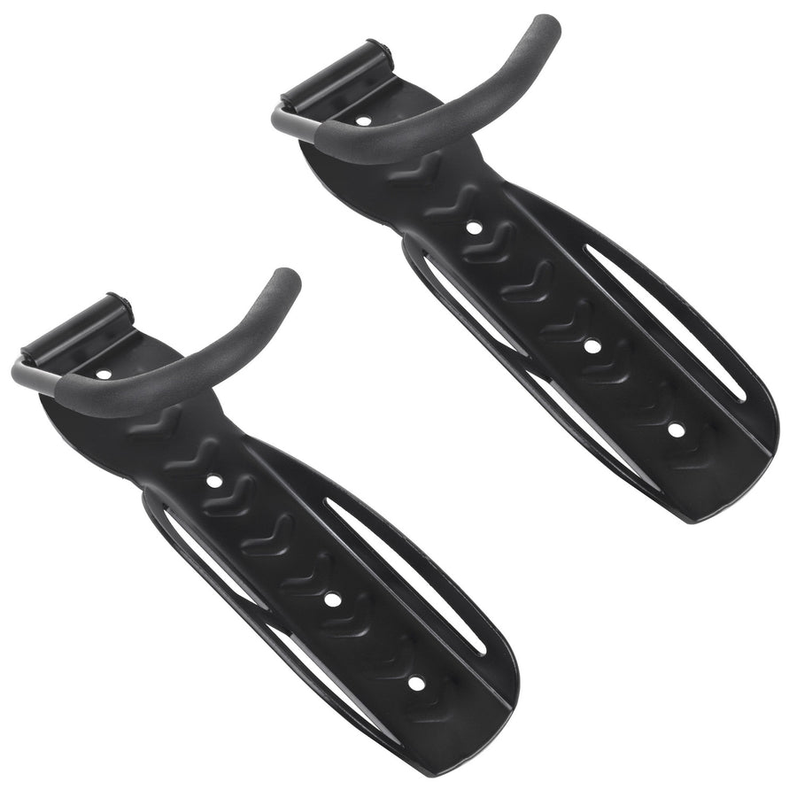 2x Suporte de parede para bicicleta Maclean, vertical, aço, carga máxima 30 kg, MC-432