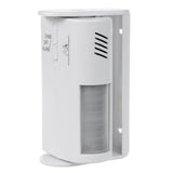 Dispositivo de sinalização de entrada sem fios Maclean MCE311 W, sensor PIR, alcance de 8 m, alimentação por bateria de 9 V CC, volume acima de 70 dB