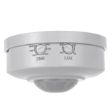 Detetor de movimento PIR Maclean MCE314 W, alcance de 6 m, montado no teto, carga máx. 1200 W, IP20