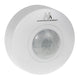 Detetor de movimento PIR Maclean MCE314 W, alcance de 6 m, montado no teto, carga máx. 1200 W, IP20