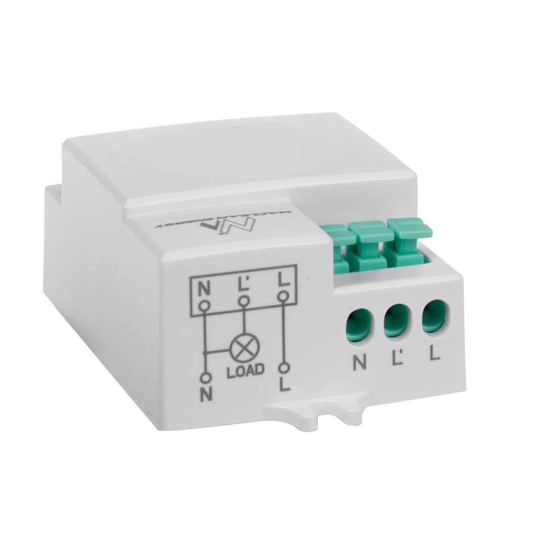 Detetor de movimento de micro-ondas Maclean MCE316, alcance de 8 m, carga máxima de 1200 W, IP20, 5,8 GHz