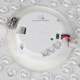 Luminária de teto LED Maclean MCE347 com sensor, sensor de micro-ondas 5,8 GHz, 4000 K, 12 W, 950 lm, IP44