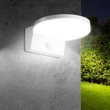 Maclean MCE344 W Luz de sensor de movimento LED, sensor de movimento PIR, branca, 15 W, IP65, 1560 lm, branco neutro (4000 K)