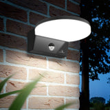 Maclean MCE344 B Luz de sensor de movimento LED, sensor de movimento PIR, preta, 15 W, IP65, 1560 lm, branco neutro (4000 K)