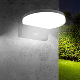 Maclean MCE344 B Luz de sensor de movimento LED, sensor de movimento PIR, preta, 15 W, IP65, 1560 lm, branco neutro (4000 K)