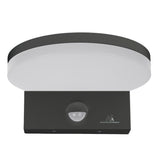 Maclean MCE344 GR Luz de sensor de movimento LED, sensor de movimento PIR, cinzento, 15 W, IP65, 1560 lm, branco neutro (4000 K)