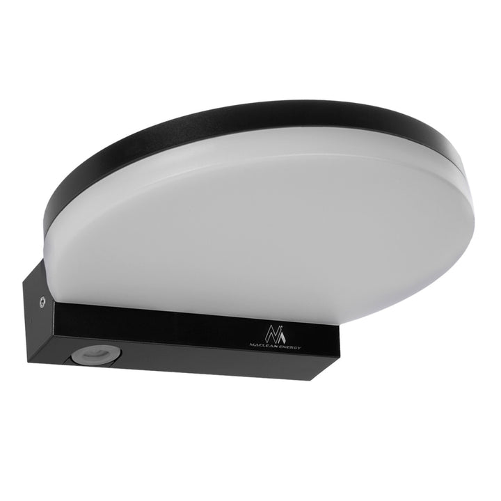 Lâmpada LED Maclean MCE346 B, preta, 15 W, IP65, 1300 lm, branco neutro (4000 K)