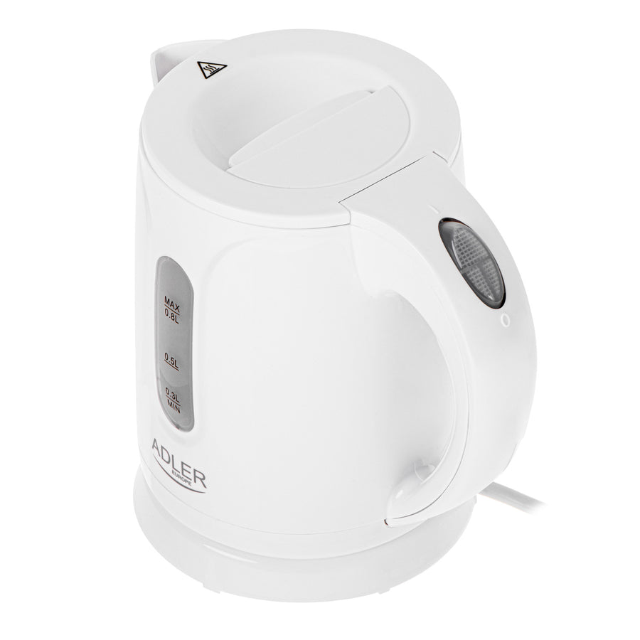 Hervidor eléctrico inalámbrico Adler, capacidad 0,8 l, potencia 850 W, AD1371