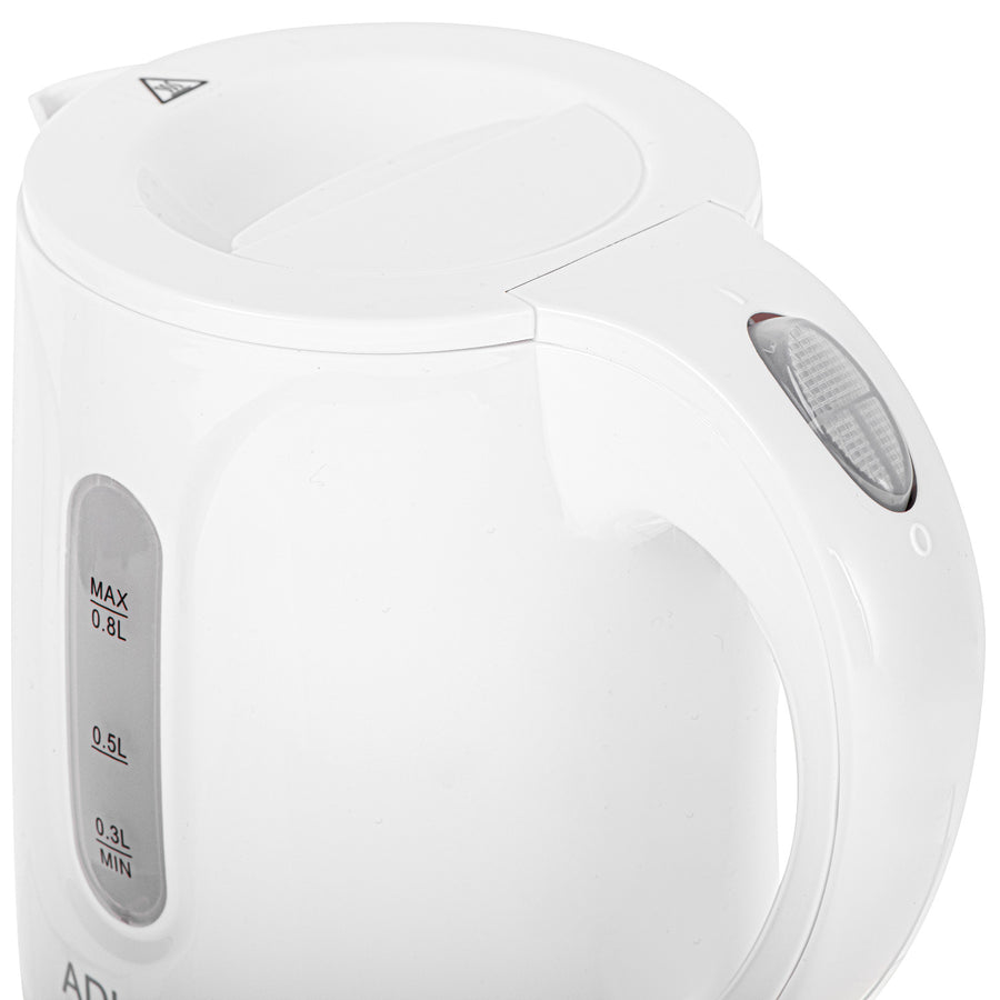 Hervidor eléctrico inalámbrico Adler, capacidad 0,8 l, potencia 850 W, AD1371