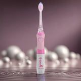 Escova de dentes sónica infantil SEAGO, rosa, 1xAA 1,5V (não incluída), 3 pontas de substituição, SG-977 rosa