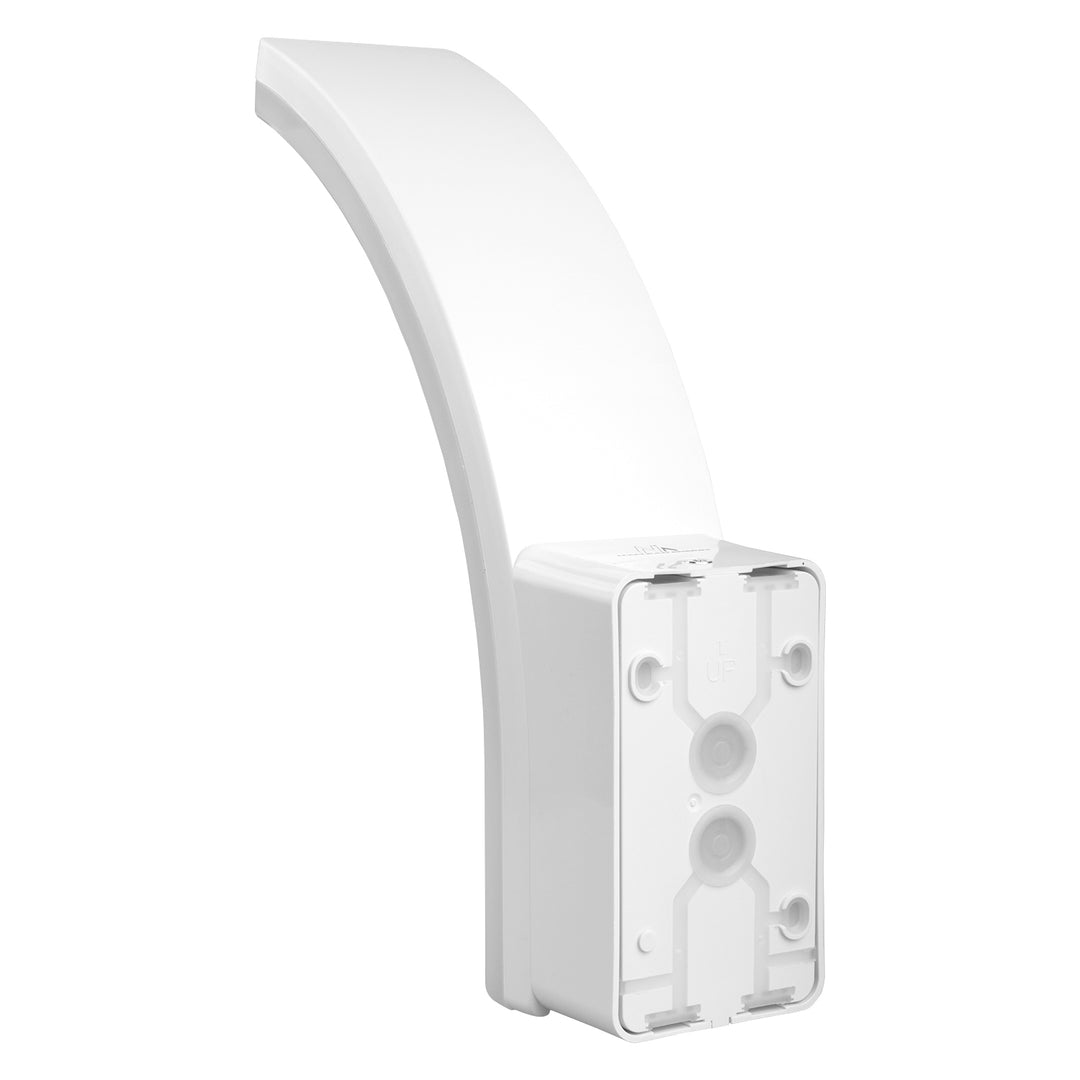 Candeeiro de parede LED Maclean MCE512 W com sensor de movimento e anoitecer, iluminação de parede interior e exterior, lâmpada de 20 W, à prova de água IP65, 2000 lm, branco neutro 4000 K