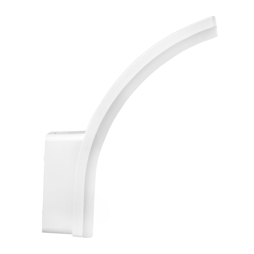 Luminária de parede LED Maclean MCE511 W, iluminação de parede interior e exterior, luminária de parede, 20 W, IP65 à prova de água, 2750 lm, branco neutro 4000 K, alcance de deteção: máx. 10 m