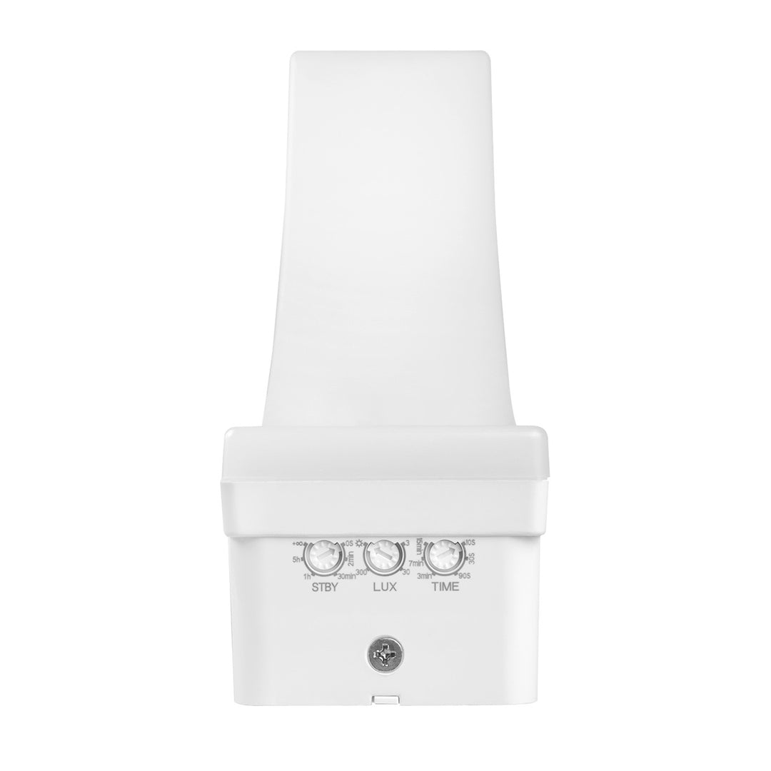 Luminária de parede LED Maclean MCE511 W, iluminação de parede interior e exterior, luminária de parede, 20 W, IP65 à prova de água, 2750 lm, branco neutro 4000 K, alcance de deteção: máx. 10 m