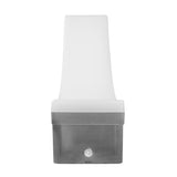 Luminária de parede LED Maclean MCE511 GR, iluminação de parede interior e exterior, luminária de parede, 20 W, IP65 à prova de água, 2750 lm, branco neutro 4000 K, alcance de deteção: máx. 10 m