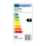 Maclean MCE511 B Aplique LED, Iluminación de Pared para Interior y Exterior, Aplique, 20W, IP65 Resistente al Agua, 2750lm, Blanco Neutro 4000K,