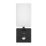 Maclean MCE516 B Lámpara LED con Sensor de Movimiento y Crepuscular, Iluminación de Pared para Exterior, 10W, 800lm, Blanco Neutro 4000K, IP65 Resistente al Agua